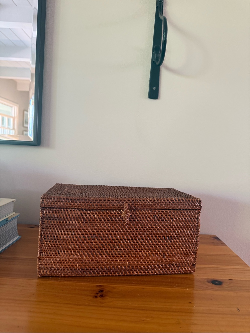 Woven Rattan Storage Box - Picture 2 of 6